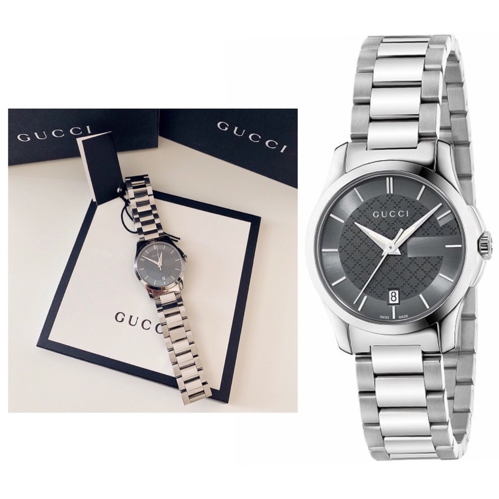 ❌SOLD❌NWT GUCCI G-Timeless Bracelet Watch, 27mm - Picture 3 of 8